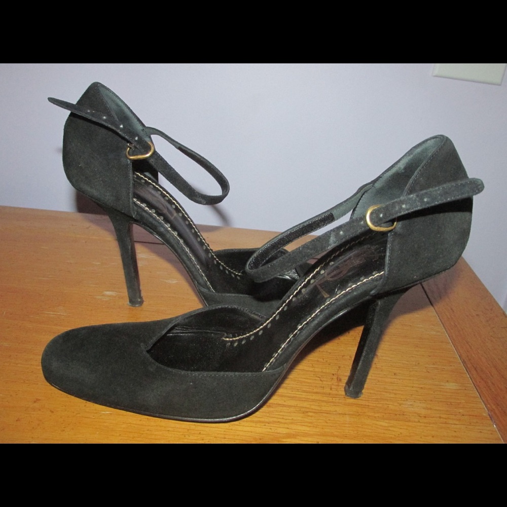 Yves Saint Laurent Suede Leather heels size 37.5